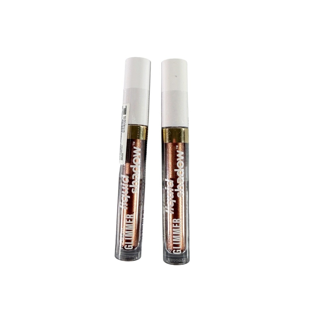 Revlon Glimmer Liquid Shadow 202 Spaced Out Bronze Copper Shimmer Lot of 2 New